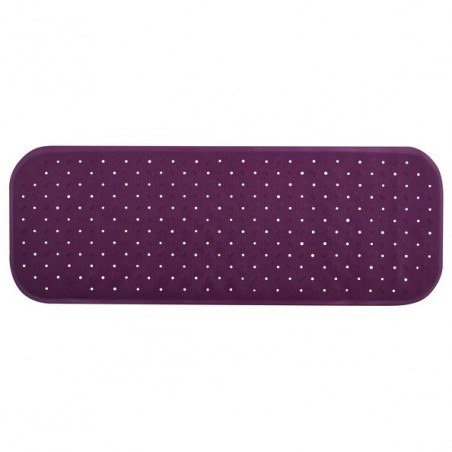 MSV tapis Fond de baignoire antidérapant Caoutchouc CLASS 36x97cm Violet MSV