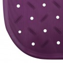 MSV tapis Fond de baignoire antidérapant Caoutchouc CLASS 36x97cm Violet MSV