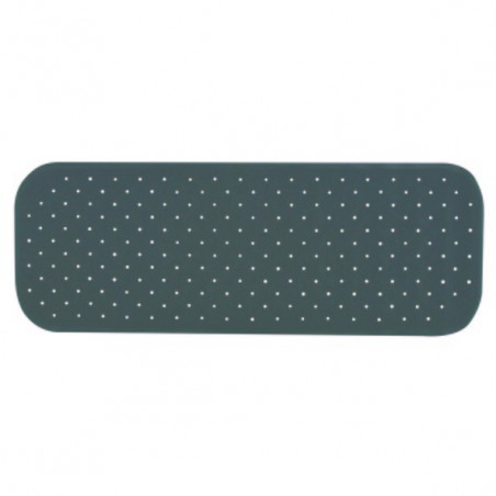 tapis Fond de baignoire antidérapant Caoutchouc CLASS 36x97cm Noir MSV MSV