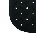 tapis Fond de baignoire antidérapant Caoutchouc CLASS 36x97cm Noir MSV MSV