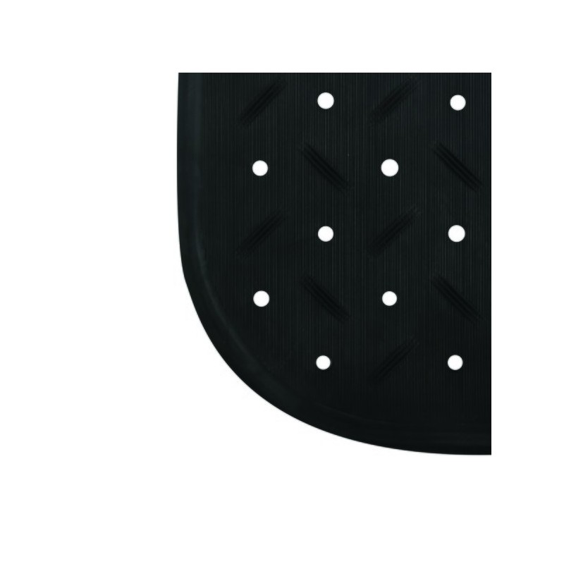 tapis Fond de baignoire antidérapant Caoutchouc CLASS 36x97cm Noir MSV MSV