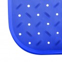 Tapis Fond de baignoire antidérapant Caoutchouc CLASS 36x97cm Bleu MSV MSV