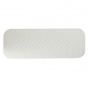 MSV Tapis Fond de baignoire antidérapant Caoutchouc CLASS 36x97cm Blanc MSV