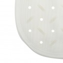 MSV Tapis Fond de baignoire antidérapant Caoutchouc CLASS 36x97cm Blanc MSV