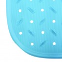 MSV Tapis Fond de baignoire antidérapant Caoutchouc CLASS 36x97cm Bleu Ciel MSV