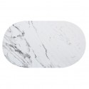 Tapis Fond de baignoire PVC Antiderapant TOSCANA 69x39cm Effet Marbre MSV MSV