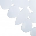 MSV Tapis Fond de baignoire PVC GALETS 39x99cm Blanc MSV