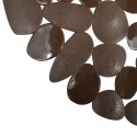 Tapis Fond de baignoire PVC GALETS 39x99cm Chocolat MSV MSV