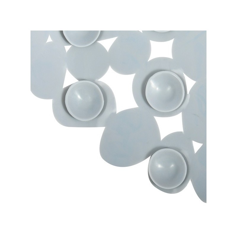 MSV Tapis Fond de baignoire PVC GALETS 39x99cm Gris MSV