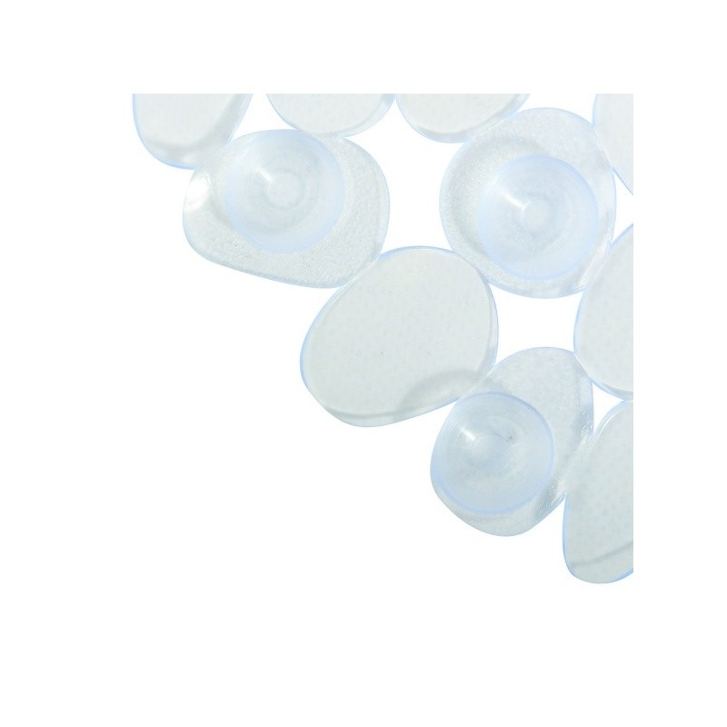 MSV Tapis Fond de baignoire PVC GALETS 39x99cm Transparent MSV