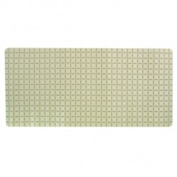 Tapis Fond de baignoire antidérapant Caoutchouc QUADRO 36x76cm Beige MSV MSV