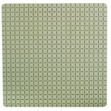 Tapis Fond de douche antidérapant Caoutchouc QUADRO 54x54cm Beige MSV MSV