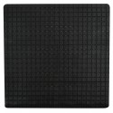 Tapis Fond de douche antidérapant Caoutchouc QUADRO 54x54cm Noir MSV MSV