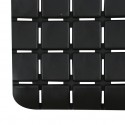 Tapis Fond de douche antidérapant Caoutchouc QUADRO 54x54cm Noir MSV MSV