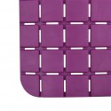 MSV Tapis Fond de douche antidérapant Caoutchouc QUADRO 54x54cm Violet MSV