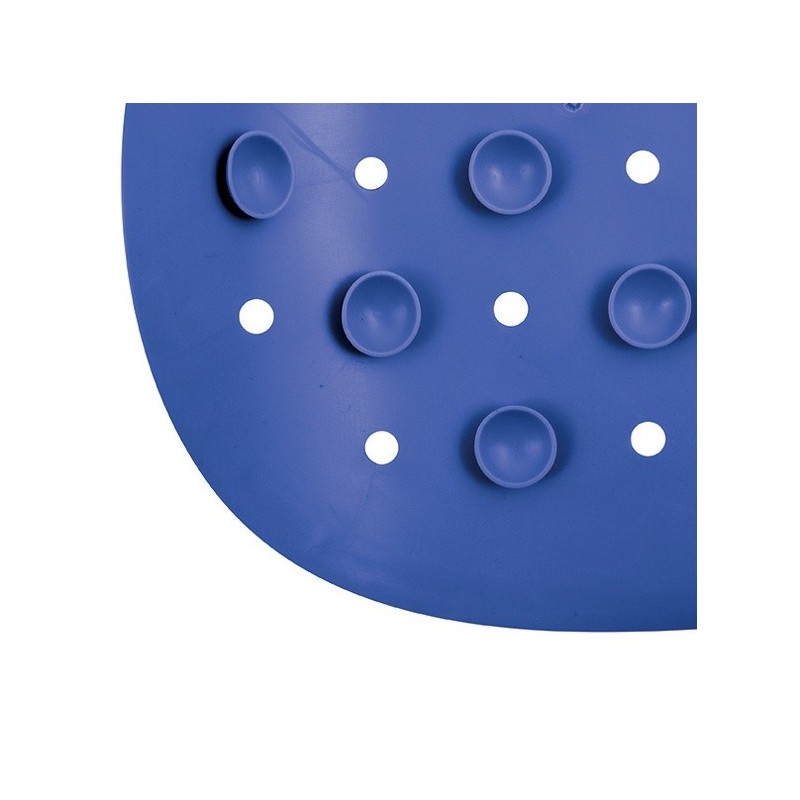 Tapis Fond de douche antidérapant Caoutchouc CLASS 54x54cm Bleu MSV MSV