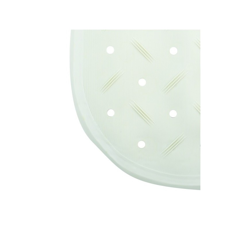 Tapis Fond de douche antidérapant Caoutchouc CLASS 54x54cm Blanc MSV MSV