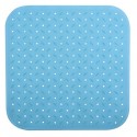 Tapis Fond de douche antidérapant Caoutchouc CLASS 54x54cm Bleu Ciel MSV MSV