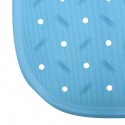 Tapis Fond de douche antidérapant Caoutchouc CLASS 54x54cm Bleu Ciel MSV MSV