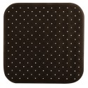 Tapis Fond de douche antidérapant Caoutchouc CLASS 54x54cm Chocolat MSV MSV