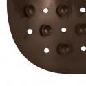 Tapis Fond de douche antidérapant Caoutchouc CLASS 54x54cm Chocolat MSV MSV