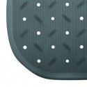 Tapis Fond de douche antidérapant Caoutchouc CLASS 54x54cm Gris MSV MSV
