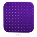 Tapis Fond de douche antidérapant Caoutchouc CLASS 54x54cm Mauve MSV MSV