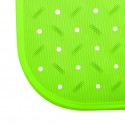 MSV Tapis Fond de douche antidérapant Caoutchouc CLASS 54x54cm Pistache MSV