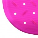 MSV Tapis Fond de douche antidérapant Caoutchouc CLASS 54x54cm Fuschia MSV