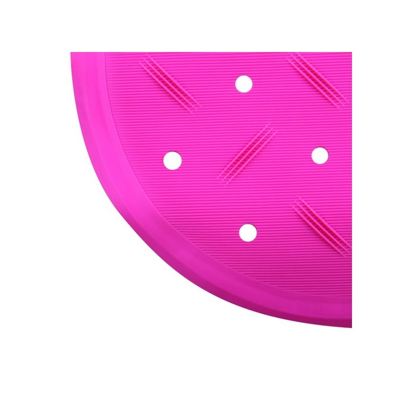 MSV Tapis Fond de douche antidérapant Caoutchouc CLASS 54x54cm Fuschia MSV