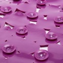 Tapis Fond de douche PVC GALETS 53x53cm Violet MSV MSV