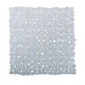 Tapis Fond de douche PVC GALETS 53x53cm Transparent MSV MSV