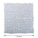 Tapis Fond de douche PVC GALETS 53x53cm Transparent MSV MSV