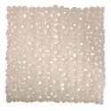 Tapis Fond de douche PVC GALETS 53x53cm Beige MSV MSV