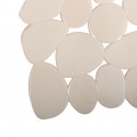 Tapis Fond de douche PVC GALETS 53x53cm Beige MSV MSV