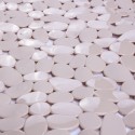 Tapis Fond de douche PVC GALETS 53x53cm Beige MSV MSV