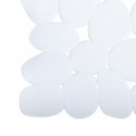 Tapis Fond de douche PVC GALETS 53x53cm Blanc MSV MSV
