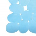 Tapis Fond de douche PVC GALETS 53x53cm Bleu Ciel MSV MSV