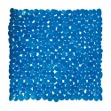 Tapis Fond de douche PVC GALETS 53x53cm Bleu Marine MSV MSV