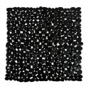 Tapis Fond de douche PVC GALETS 53x53cm Noir MSV MSV