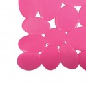 Tapis Fond de douche PVC GALETS 53x53cm Rose MSV MSV