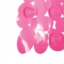 Tapis Fond de douche PVC GALETS 53x53cm Rose MSV MSV