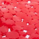 Tapis Fond de douche PVC GALETS 53x53cm Rouge MSV MSV