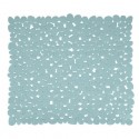 Tapis Fond de douche PVC GALETS 53x53cm Gris MSV MSV