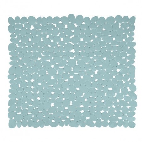 Tapis Fond de douche PVC GALETS 53x53cm Gris MSV MSV