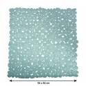 Tapis Fond de douche PVC GALETS 53x53cm Gris MSV MSV