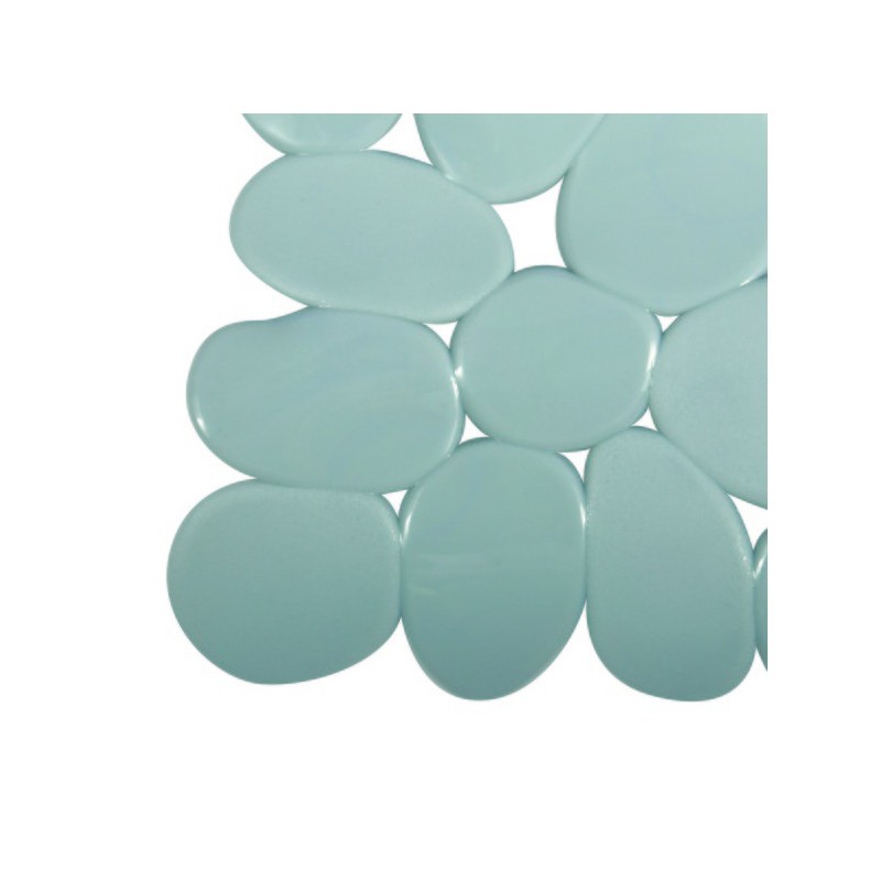 Tapis Fond de douche PVC GALETS 53x53cm Gris MSV MSV