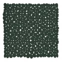 MSV Tapis fond de douche PVC GALETS 53x53cm Vert Foncé MSV
