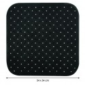 Tapis Fond de douche antidérapant Caoutchouc CLASS 54x54cm Noir MSV MSV