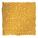MSV Tapis fond de douche PVC GALETS 53x53cm Safran MSV